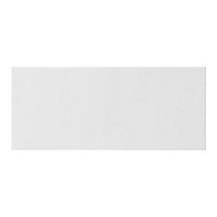Lot de 2 façades tiroir Stevia blanc brillant L. 80 cm x H. 34 cm Caraway Innovo GoodHome
