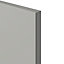 Lot de 2 façades tiroir Stevia gris clair mat L. 100 cm x H. 34 cm Caraway Innovo GoodHome