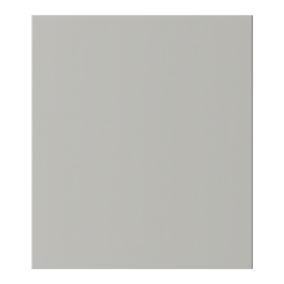 Lot de 2 façades tiroir Stevia gris clair mat L. 30 cm x H. 34 cm Caraway Innovo GoodHome