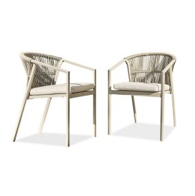 Lot de 2 fauteuils de jardin GAMBI - GREGE