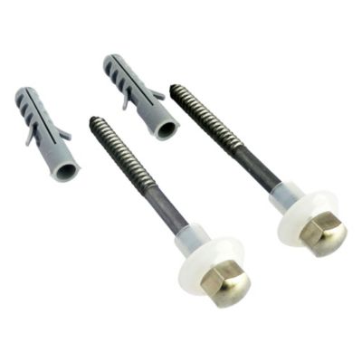 Lot de 2 fixations pour cuvette de WC 6x70mm - Somatherm For You