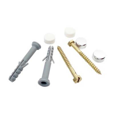 Lot de 2 fixations pour cuvette de WC 8x80mm - Somatherm For You