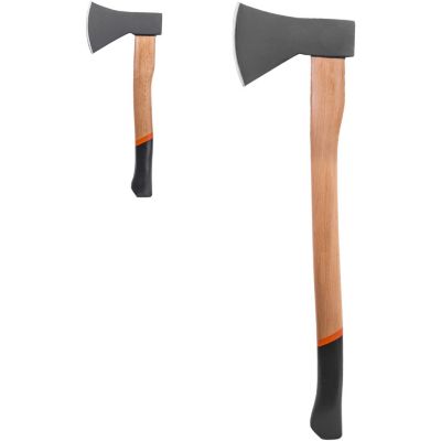 Lot de 2 haches avec manche en bois : hache + hachette - GT GARDEN