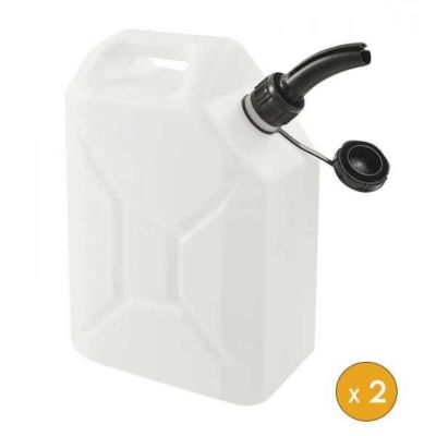 Lot de 2 Jerrican à eau qualité Alimentaire 20 Litres
