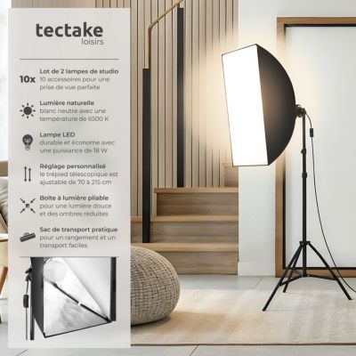 Lampes Studio Photo - Éclairage Continu, Marque Générique, Occasion, état Fonctionnel