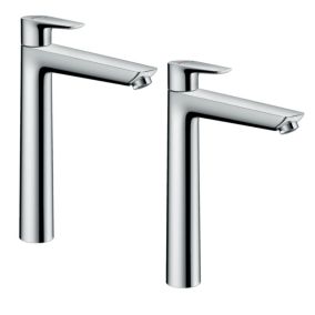 Lot de 2 mitigeurs de lavabo HANSGROHE Talis E 240 - Taille L