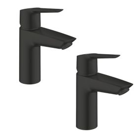 Lot de 2 mitigeurs lavabo GROHE Start noir S