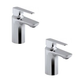 Lot de 2 mitigeurs lavabo JACOB DELAFON Aleo+ sans tirette