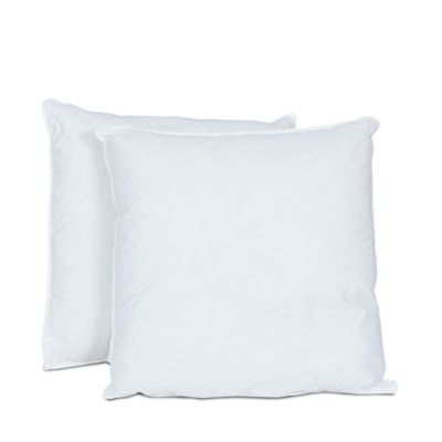 Lot de 2 oreillers Alaska 60x60 cm Fibres creuses polyester