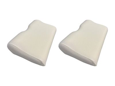 Lot de 2 oreillers DODO - maintien parfait tête - indéformable - L. 52 x H.32 cm - PERFECT POSITION