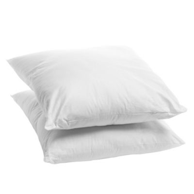 Lot de 2 Oreillers Moelleux 60x60cm ANTI-ACARIENS