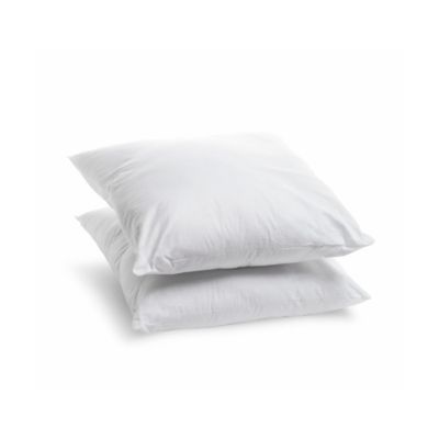 Lot de 2 Oreillers Moelleux 60x60cm LAVABLE À 95 C