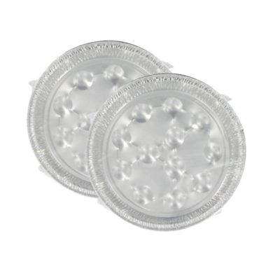 Lot de 2 packs de 10 plats à escargots en aluminium 17,5 cm Fackelmann