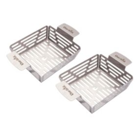 Lot de 2 paniers en inox Grill+ - Char-Broil