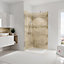 Lot de 2 panneaux muraux salle de bains 100 x 210 cm, Schulte DécoDesign Décor, beige antico