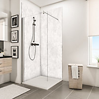 Lot de 2 panneaux muraux salle de bains 100 x 210 cm, Schulte DécoDesign Décor, marbre