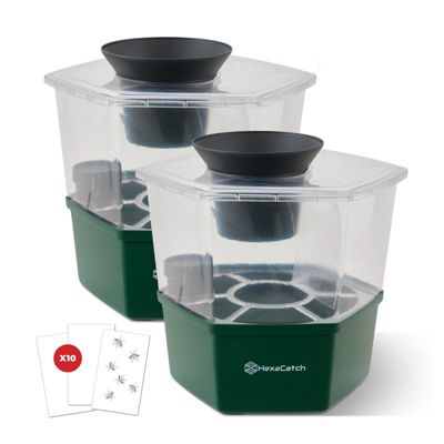 Lot de 2 pièges moustiques Anti pontes  Antimoustique et moustiques tigres