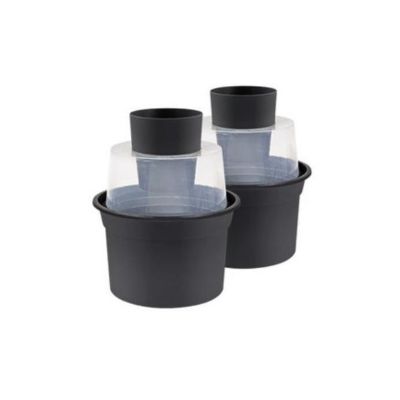 Tuyau De Vidange Flexible Pour Baignoire/douche - Polypropylène, 90 Cm, Gris, Design Peu Encombrant, étanchéité Optimale