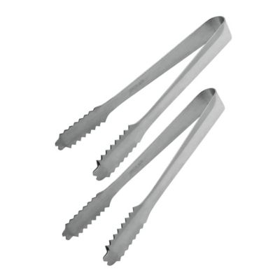Lot de 2 pinces à nourriture, à glaçons inox FM Professional Boissons