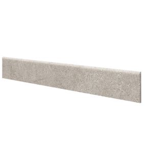 Lot de 2 plinthes Primitive coloris gris effet pierre L.60 x l.7,5 cm x Ép.0,74 mm