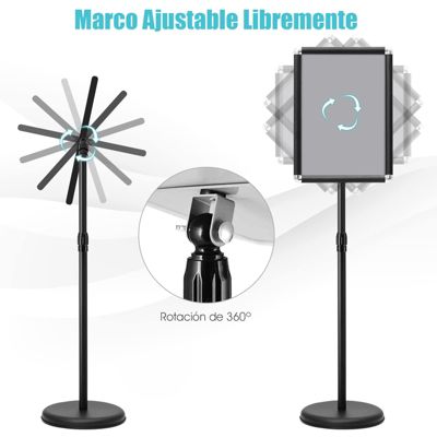 Newzealkids Porte Affiche A3 Sur Pied Présentoir A3 Support Pour