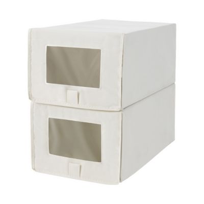 Lot de 2 rangechaussures Pratik Seigle Castorama