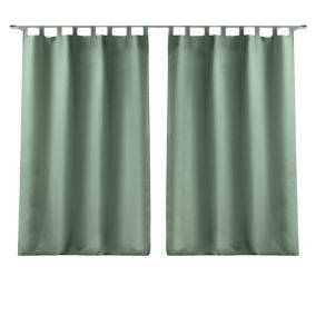 Lot de 2 rideaux Essentiel Douceur d'intérieur - Sauge 140 x 260 cm -   Douceur d'Intérieur