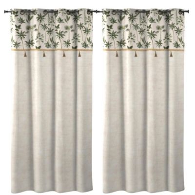 Lot de 2 rideaux Malacca - 140 x 240 cm - Douceur d'Intérieur - Rideau  140 x 240