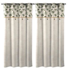 Lot de 2 rideaux Malacca - 140 x 240 cm - Douceur d'Intérieur - Rideau  140 x 240