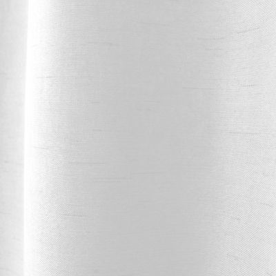 Lot de 2 rideaux obscurcissant thermique avec œillets, blanc glacier, 140x240cm, 100% polyester, collection Floppy, CMADECO