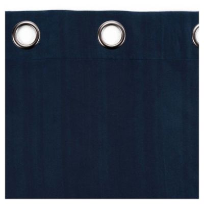 Lot de 2 rideaux Sultane - Bleu 140 x 240 cm - Douceur d'Intérieur - Rideau  140 x 240