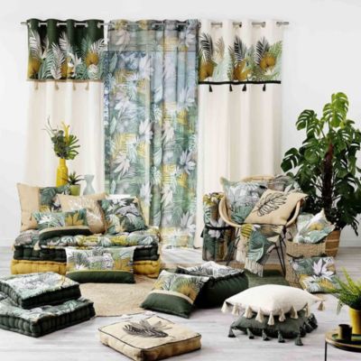 Tissu à Pois Pour Coussin, Rideau Ou Déco - 140 Cm X 185 Cm - Polyester/Rayon - Neuf