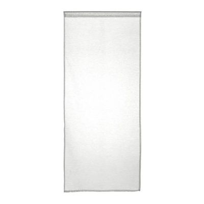 Lot de 2 Rideaux Voilage "Moly" 60x120cm Blanc