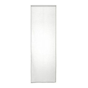 Lot de 2 Rideaux Voilage "Moly" 60x160cm Blanc