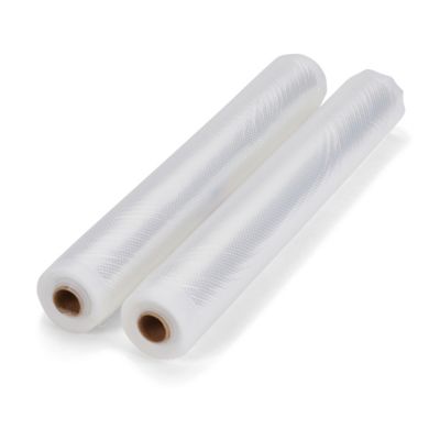 Lot de 2 rouleaux 28cmx300cm pour appareil à emballage sous vide Livoo DOM505