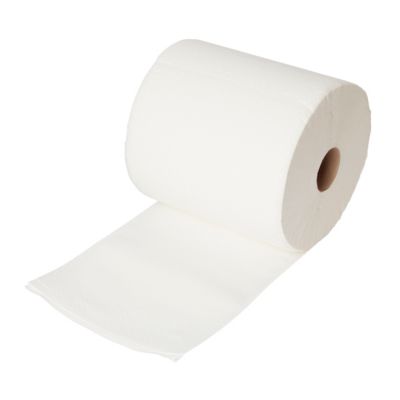 Lot de 2 rouleaux de papier absorbant blanc 10,5m