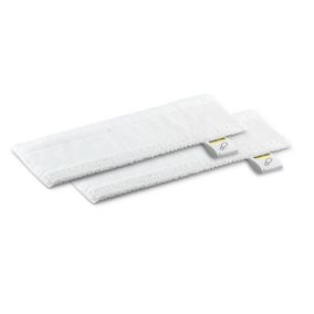 Lot de 2 serpillères Karcher Easyfix pour sol sensible