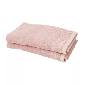 Lot de 2 serviettes de toilette rode nude Koros 50 x 30 cm GoodHome