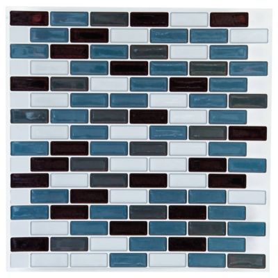 Stickers Carrelage Noir – Lot De 2 Motifs 30x30 Cm – Adhésif Mural Facile à Poser - 5