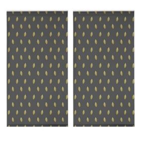 Lot de 2 stores Verdura -  60 x 90 cm - Douceur d'Intérieur - Store Multicolore 60 x 90