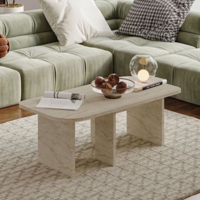 Lot de 2 tables basses L90 cm - ADEL