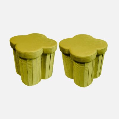 Tabouret de bar polypropylène empilable Cool (lot de 4