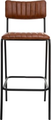 Lot de 2 tabourets de bar Dario Atmosphera marron