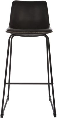 Lot de 2 tabourets de bar Loïs Atmosphera noir