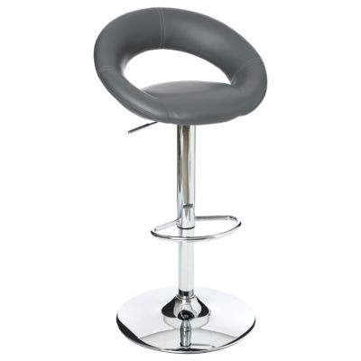 Lot de 2 tabourets de bar Sasha Atmosphera gris