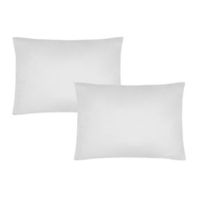 Lot de 2 taies d'oreiller en satin 108 fils/cm² - 50 x 70 cm - Blanc - TALORA de PALACIO