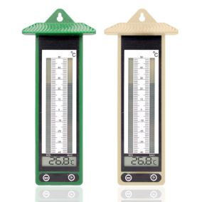 Lot de 2 Thermomètres FISHTEC Affichage digital
