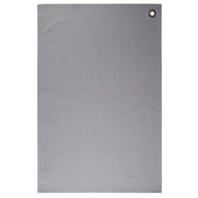 Lot de 2 torchons imprimés - coton - gris clair - 45x70 cm - Atmosphera