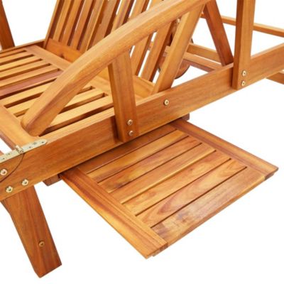 Lot de 2 transats chaise longue Helloshop26
