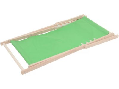 Lot de 2 transats en bois "Chilienne"  107 x 56.5 x 81 cm  Vert